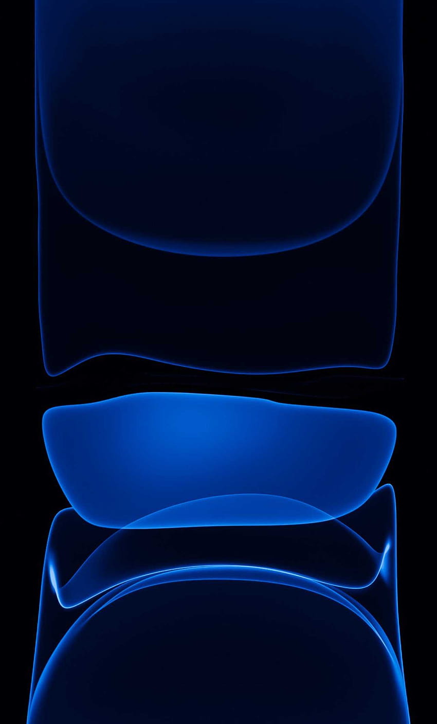 Ios 13 Dark Blue, dark iphone xs HD phone wallpaper