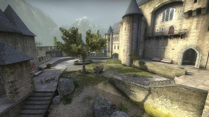 CSGO-Overlay mit Clip-Pfad, cs go map HD-Hintergrundbild