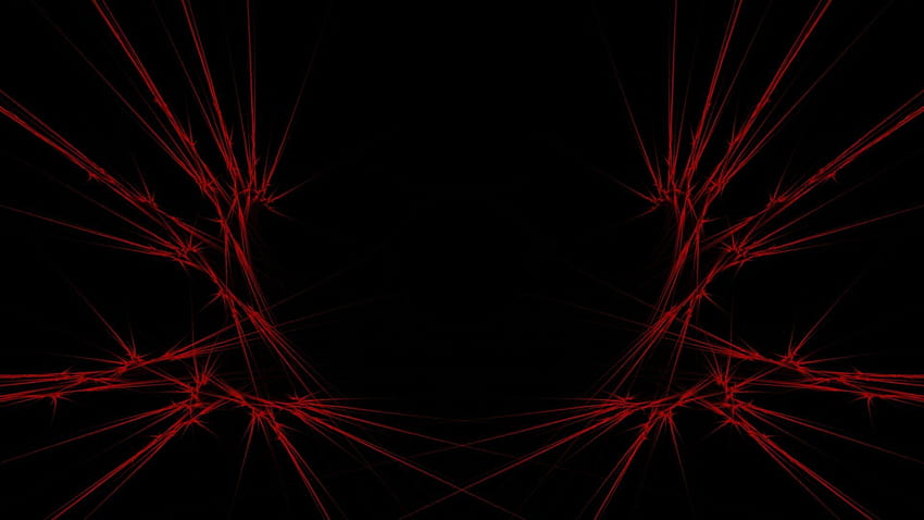 1920x1080 red, black, abstract Full, black red HD wallpaper