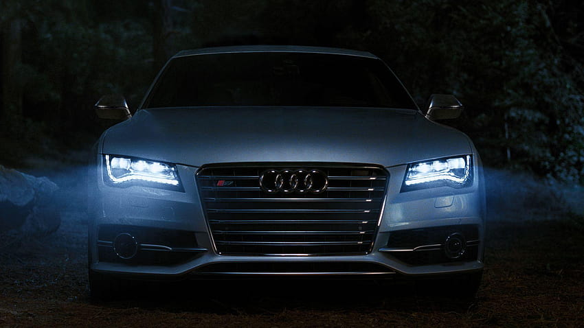 LED светлините на Audi всъщност пестят гориво, намаляват емисиите, казва ЕС HD тапет