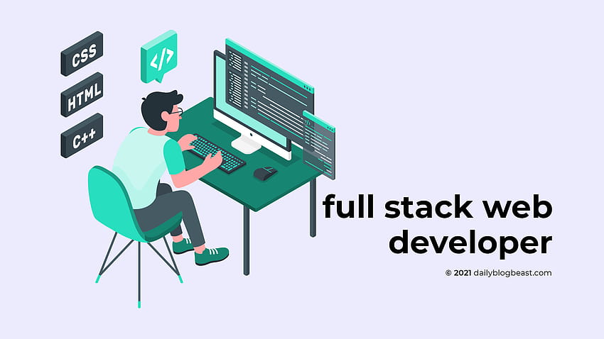 Co to jest full stack web developer i jaka jest jego rola, full stack developer Tapeta HD