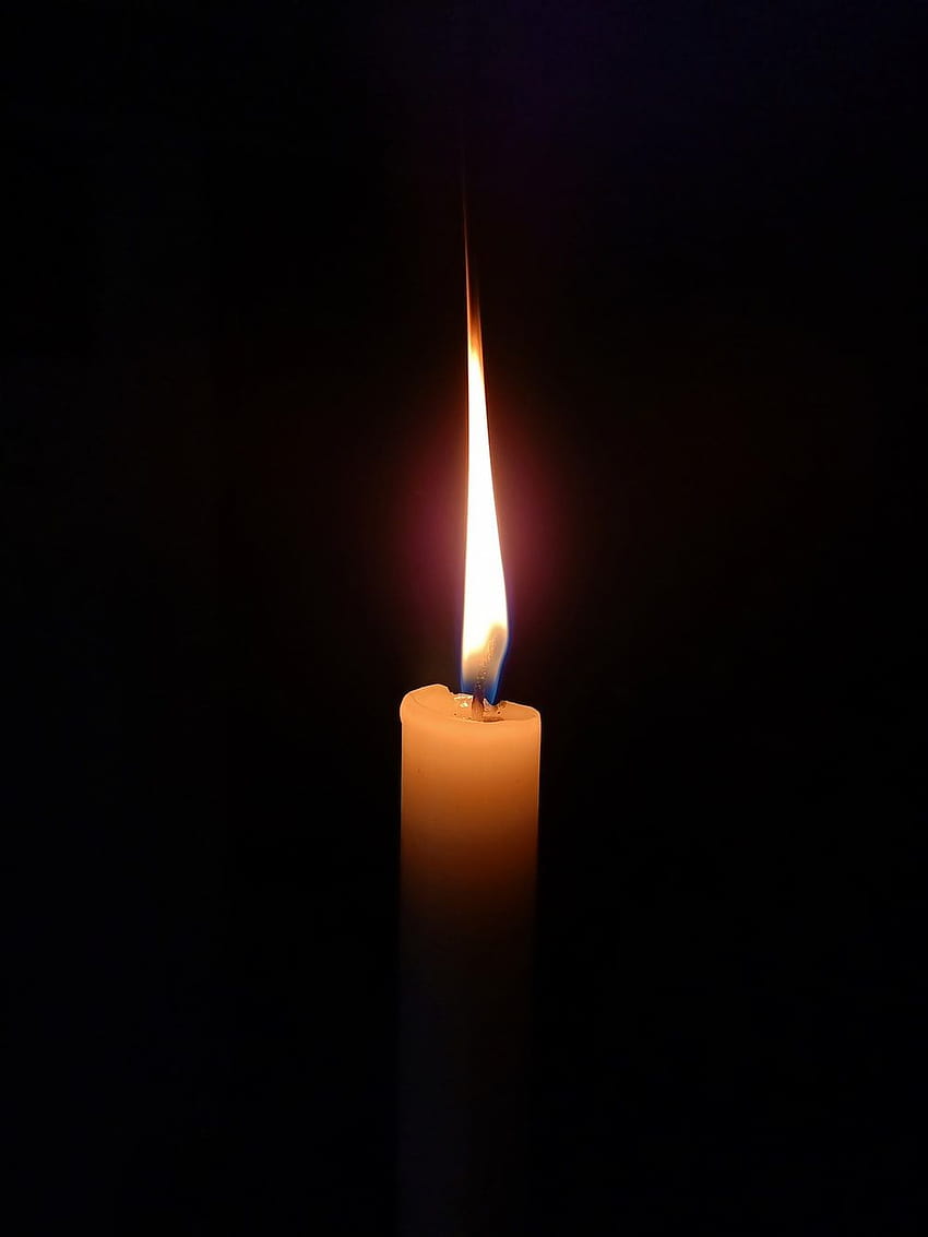 Candle 1000×1333, black candle HD phone wallpaper