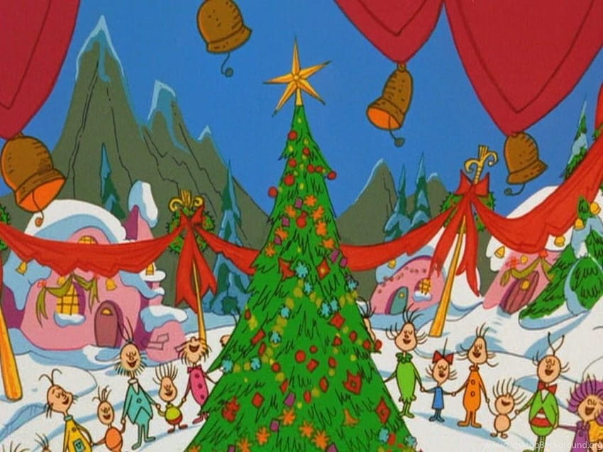 How The Grinch Stole Christmas Fine, christmas computer grinch HD wallpaper