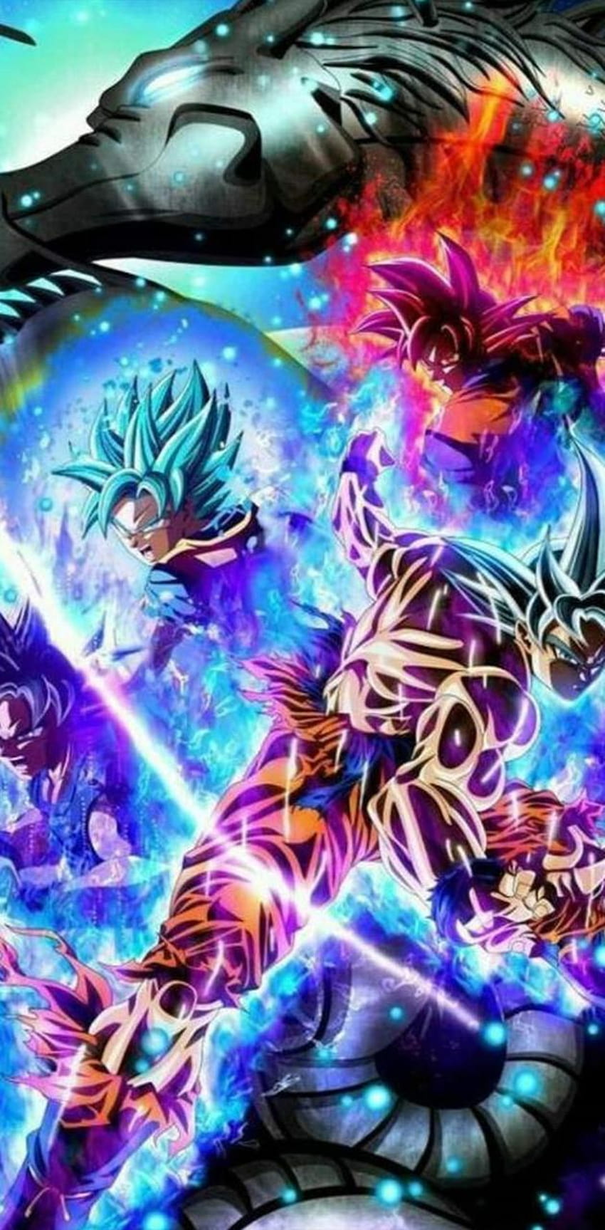 Goku transformation by Nicolo69, goku all transformations HD phone wallpaper