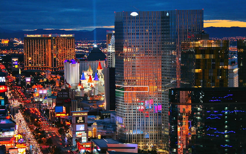 Las Vegas Limousine Strip Tours, las vegas summer HD wallpaper