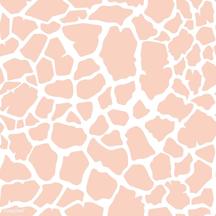 Seamless giraffe skin pattern vector, giraffe print HD phone wallpaper