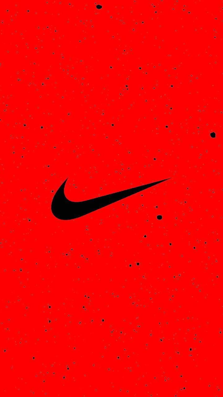 Red nike by Nena_Duikersloot, red drip HD phone wallpaper