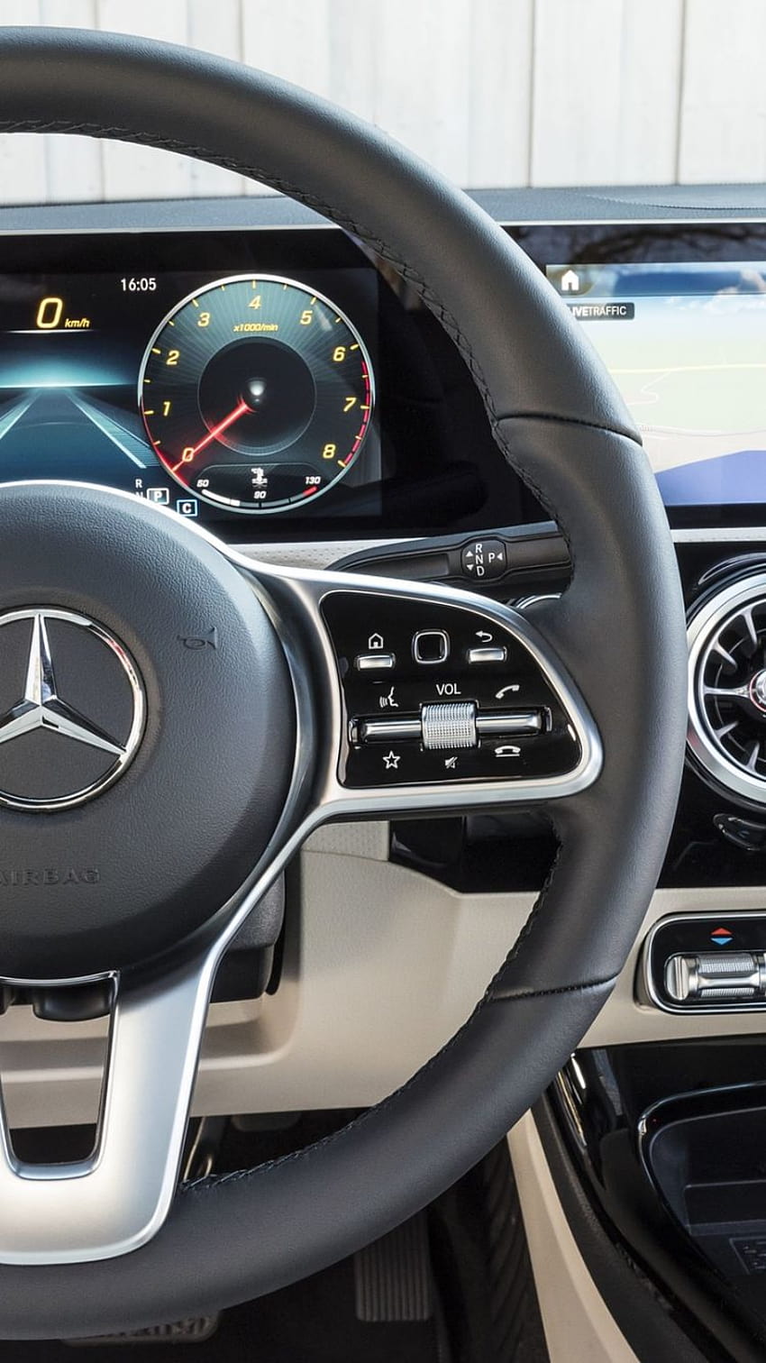 2020 Mercedes Benz CLA 200 Coupe Interior 109 [2560x1440] for your , 모바일 및 태블릿, 메르세데스 인테리어 HD 전화 배경 화면
