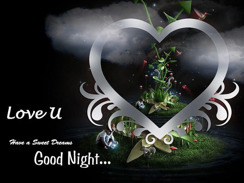 Love You Good Night, good night 3d HD wallpaper | Pxfuel