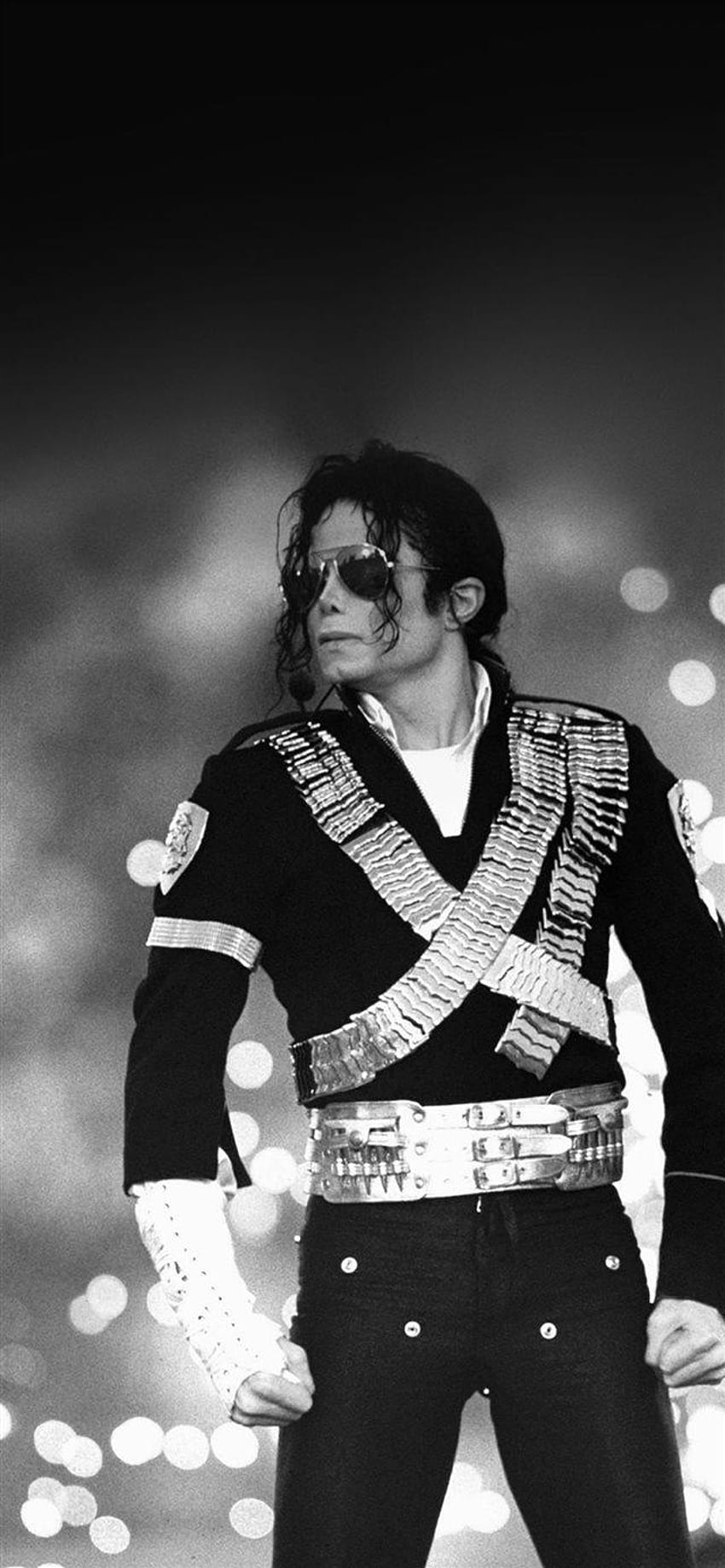 Michael Jackson Bw Concert King Of Pop iPhone X, michael gray HD phone wallpaper