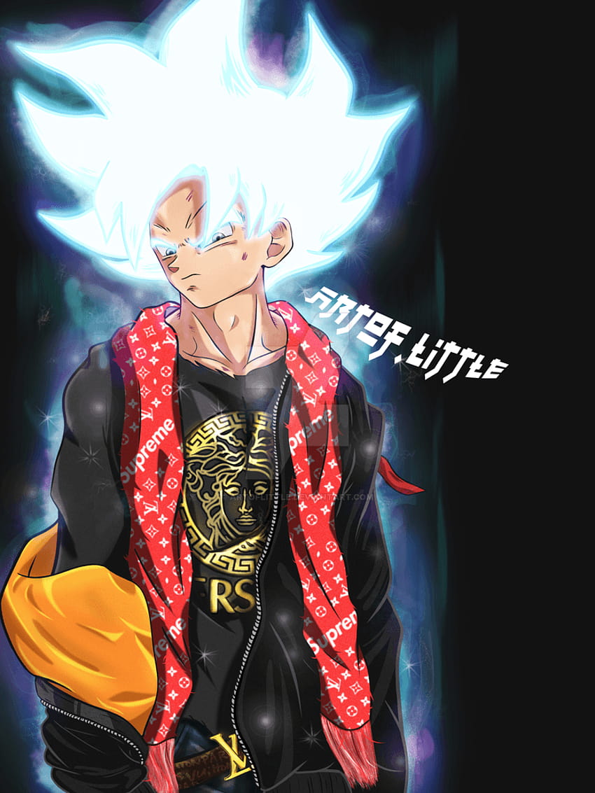 Ultra instinct drip goku HD wallpaper