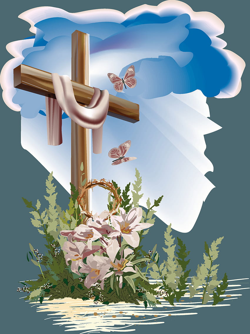 Chrześcijański PNG Przezroczysty Chrześcijański .PNG ., krzyże wielkanocne Tapeta na telefon HD