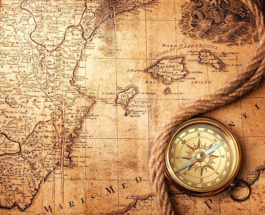 Old Map, antique map HD wallpaper