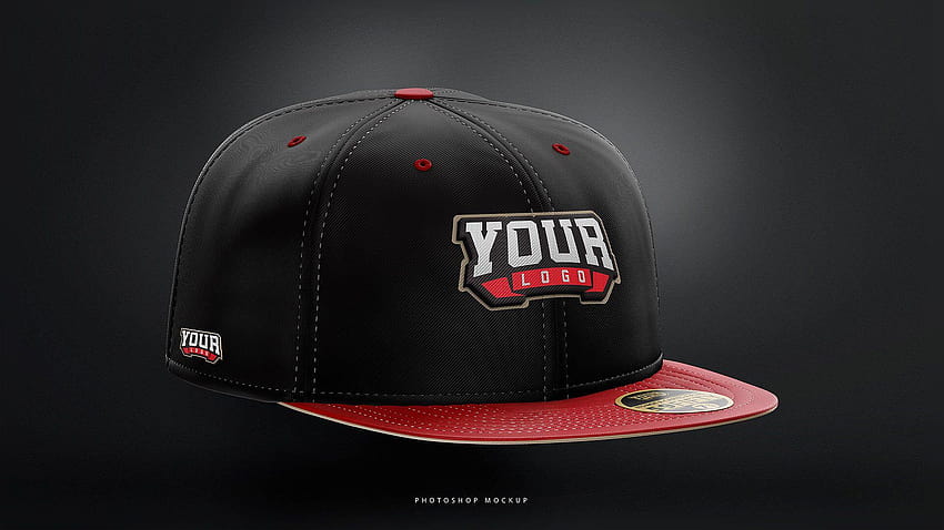 Макет на шапка с монтирана и закопчаваща се шапка – Спортни шаблони, шапка от нова ера HD тапет