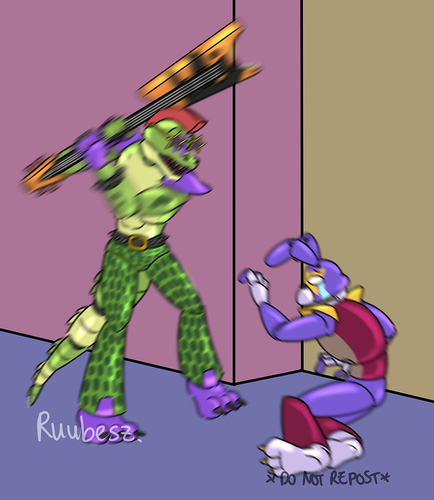 Procrastination Monty Gator Vs Glamrock Bonnie Hd Phone Wallpaper Pxfuel