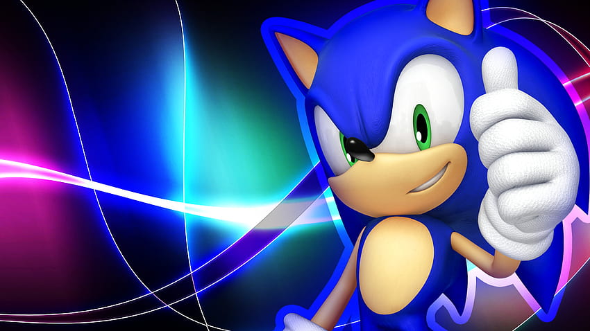 Sonic The Hedgehog Sonic Coloring Page [1600x900], 모바일 및 태블릿, 소닉 드립용 HD 월페이퍼