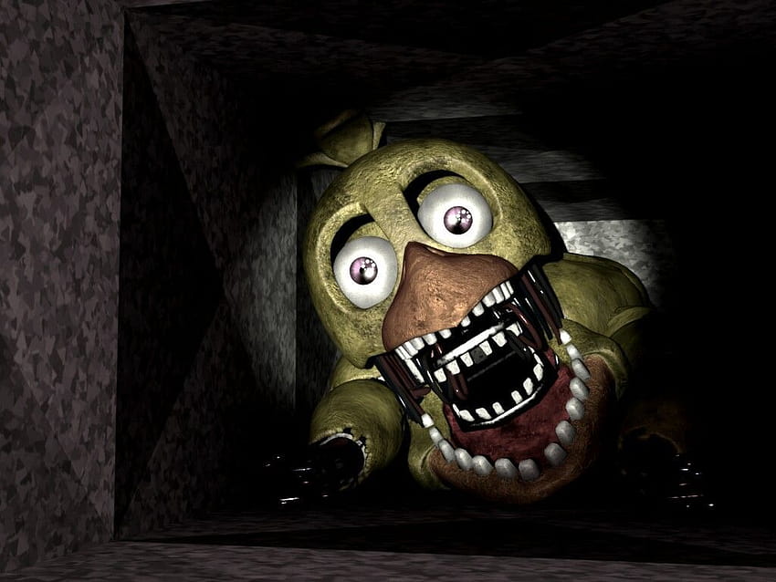 Old Chica In The Vent Withered Chica Hd Wallpaper Pxfuel