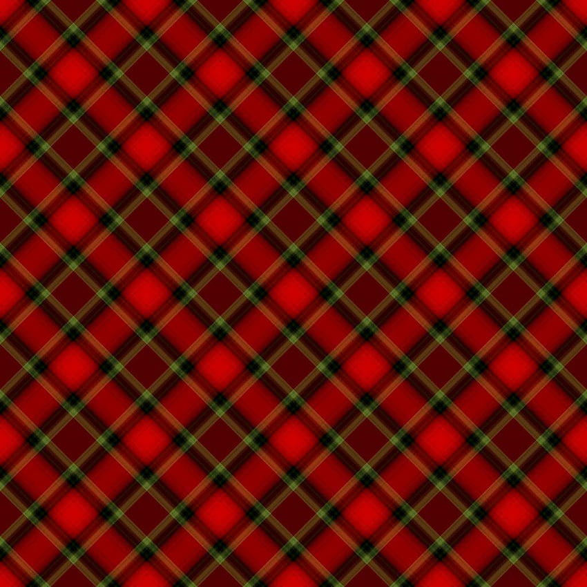 Christmas Plaid, checkered HD phone wallpaper