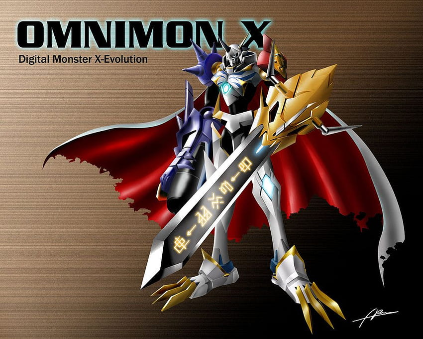 Omnimon Group HD wallpaper