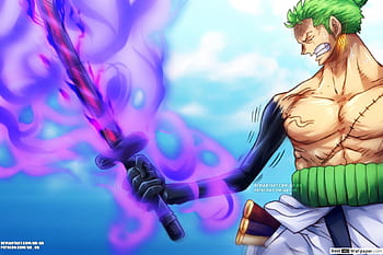 One Piece - Haki imbued Zoro by Luis Figueiredo