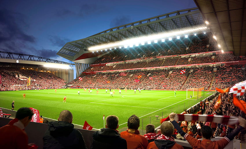 stadion Liverpool Anfield, stadion Tapeta HD