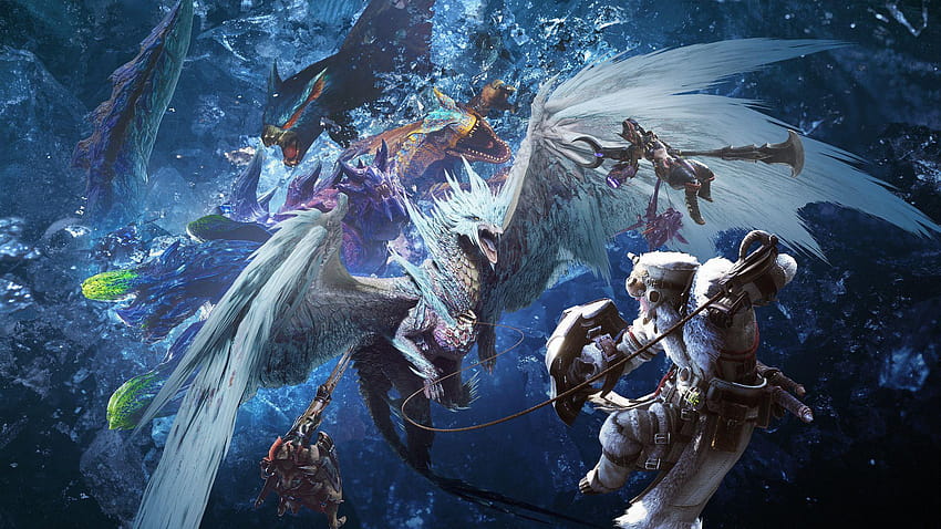 Monster Hunter World: Iceborne, velkhana HD wallpaper