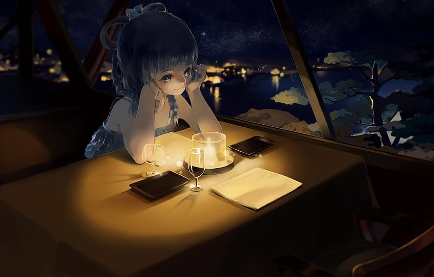 Anime Cafe posted by John Johnson, anime restaurant HD wallpaper