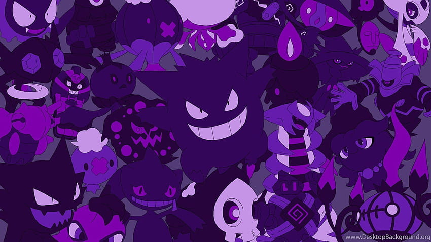 Purple Pokemon Anime Backgrounds, anime purple color HD wallpaper