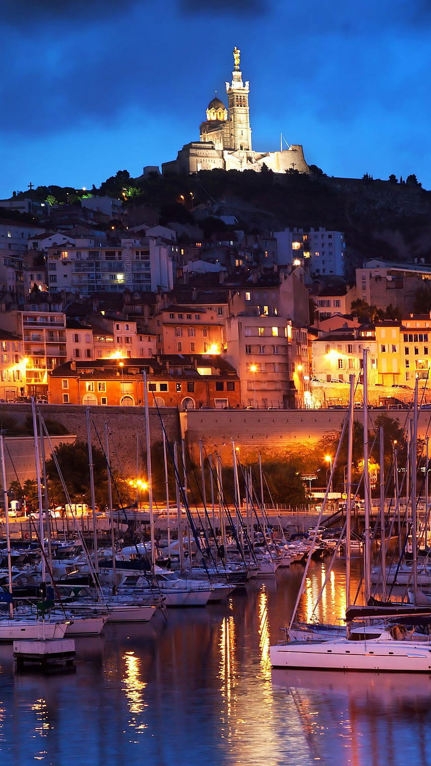 iPhone Порт Марсилия HD тапет за телефон