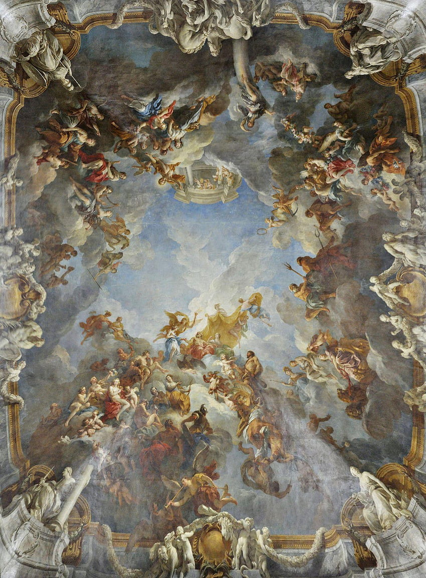 Klasik Ethereal terbaik, seni barok wallpaper ponsel HD