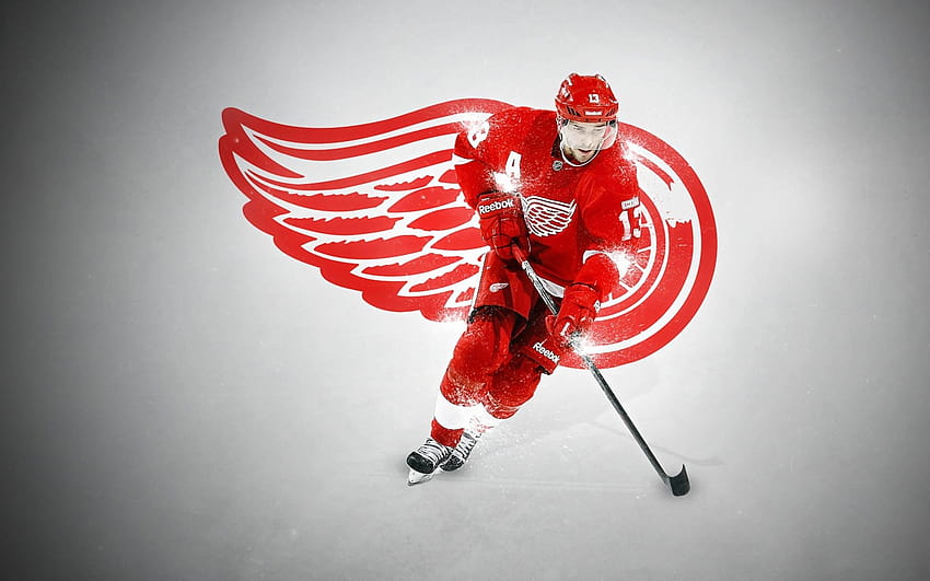 Dylan Larkin Detroit Red Wings Wallpaper - Untitled Collection