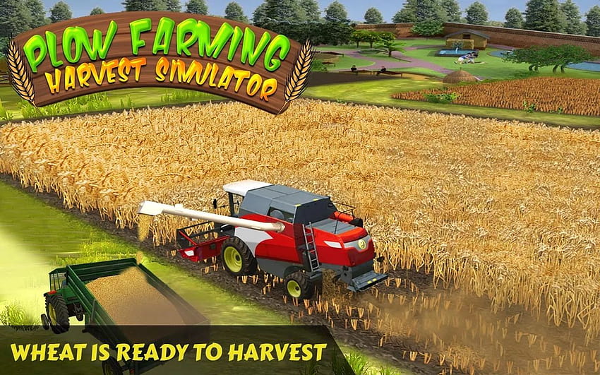 Plow Farming Harvest Simulator ...amazon HD wallpaper