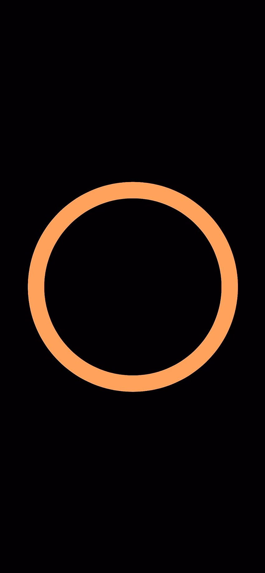 Animation MagSafe – Orange Fond d'écran de téléphone HD