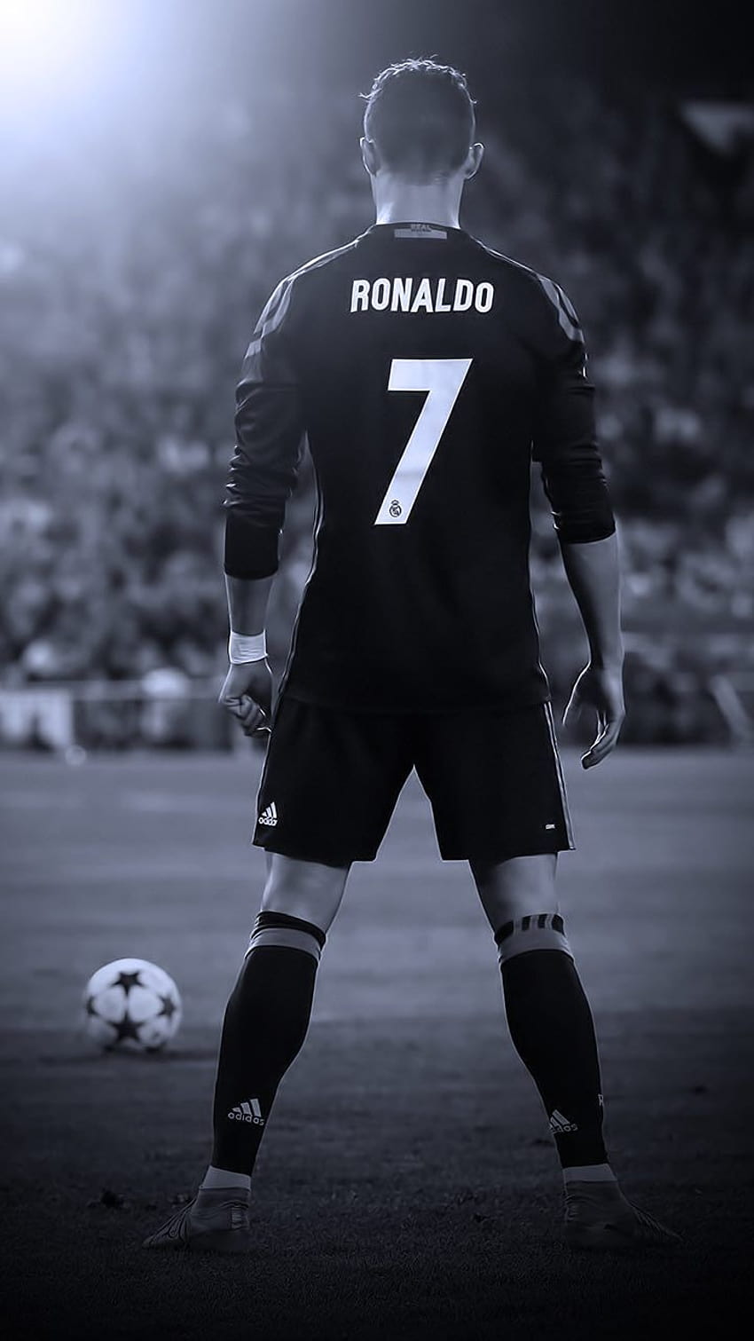 Cristiano Ronaldo'nun 7 numaralı formasıyla boggerly booger Pin HD telefon duvar kağıdı