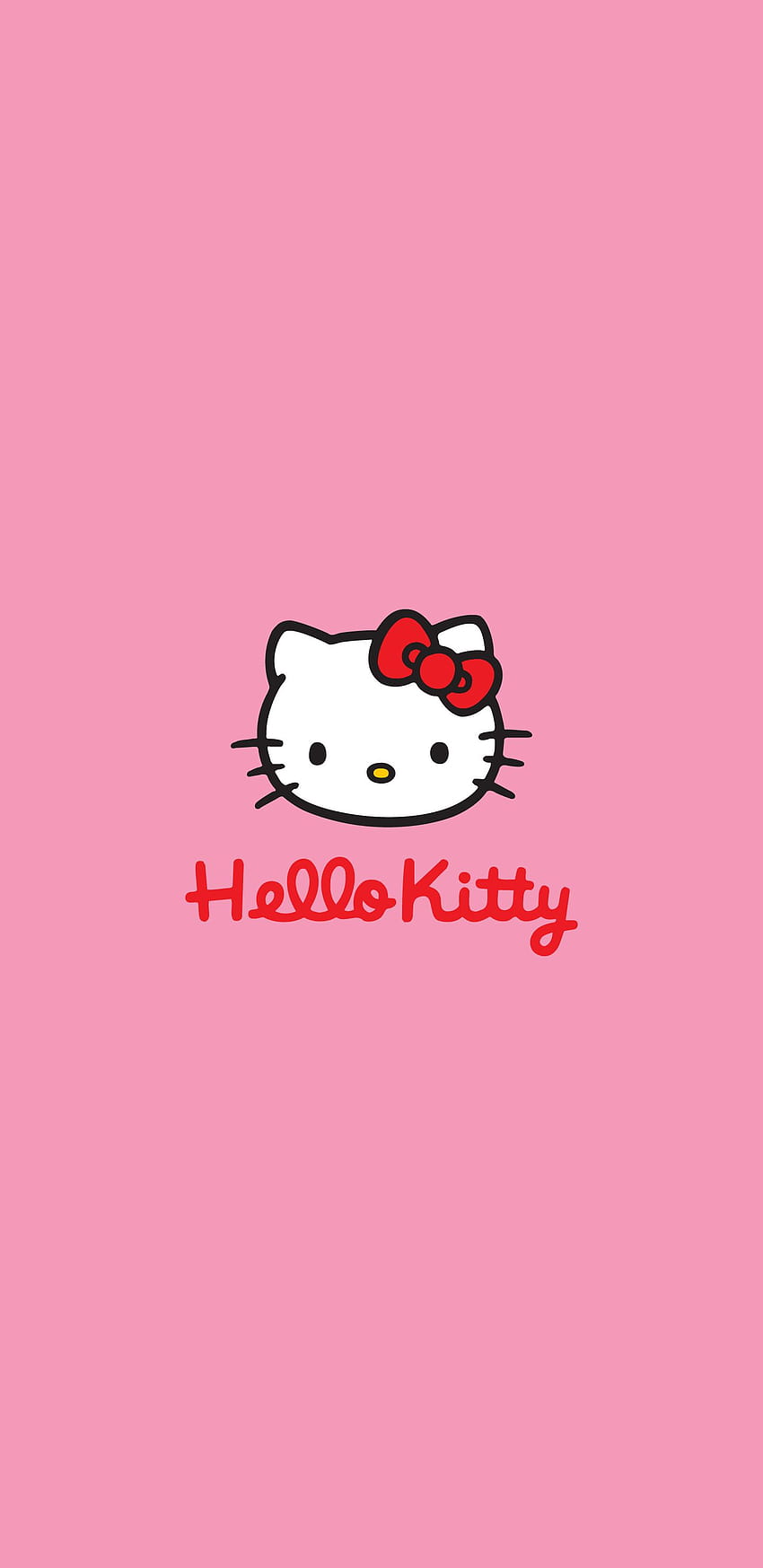 Hallo Kitty-Telefon auf Hund HD-Handy-Hintergrundbild