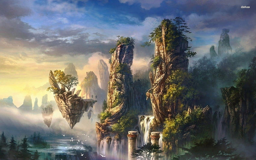 Source: http://cookusart/ /2/floating, floating island HD wallpaper ...