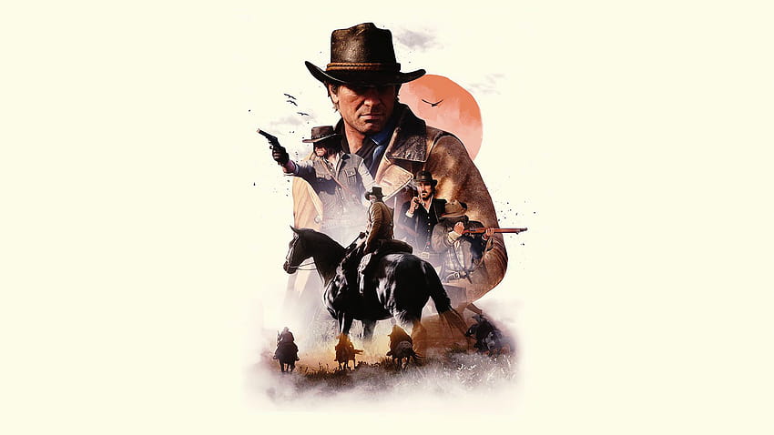 Red Dead Redemption 2, red dead revolver HD wallpaper