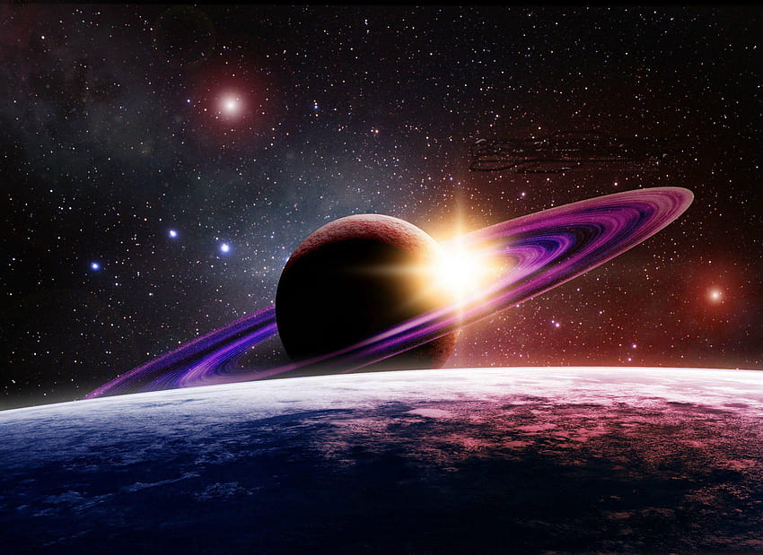 Saturn Rising Amazing+ / Space 74837 high HD wallpaper | Pxfuel
