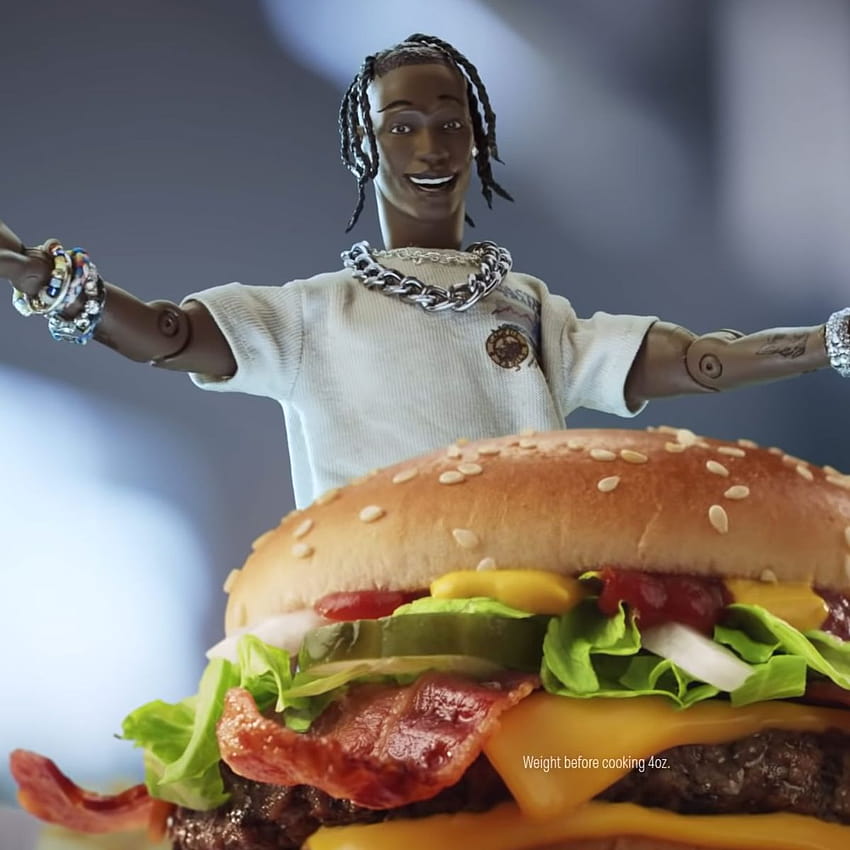 Whats In The Travis Scott Mcdonalds Meal, travis scott burger HD phone wallpaper