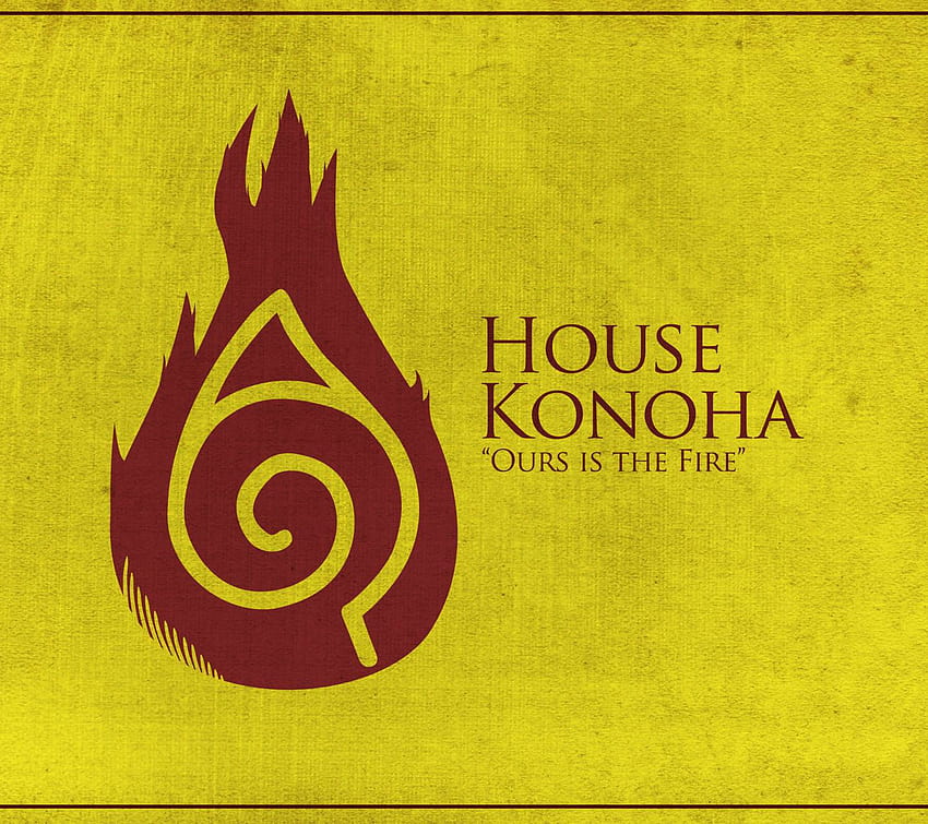 Konoha House by RickNXT • ZEDGE™, konoha logo HD wallpaper