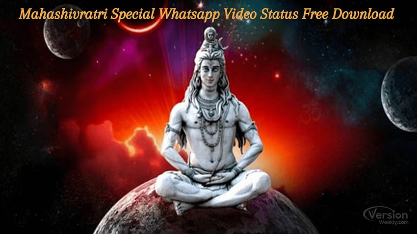 Status Video Whatsapp Khusus Mahashivratri, mahashivratri 2021 Wallpaper HD