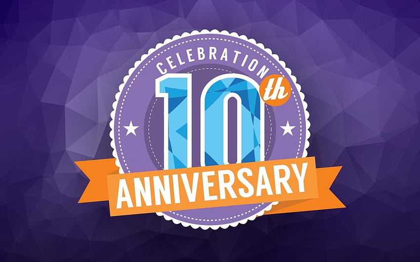 Its our 10 Year Anniversary Water Hygiene, happy 10th birtay HD wallpaper