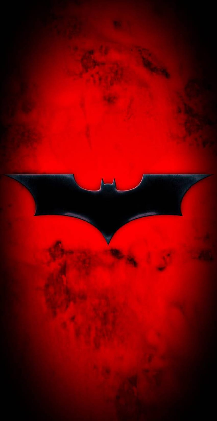 Batman rojo, el logo de Batman fondo de pantalla del teléfono