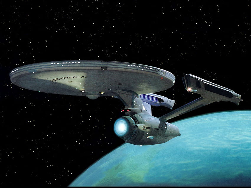 USS Enterprise, Star Trek 1701 u HD-Hintergrundbild