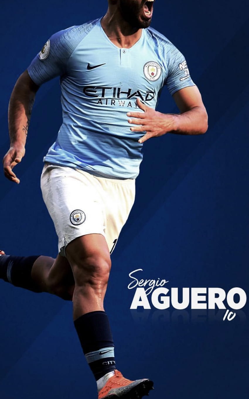 Sergio Aguero iPhone XS Max iphone mcfc mancity [1242x2688] for your , Mobile & Tablet HD phone wallpaper