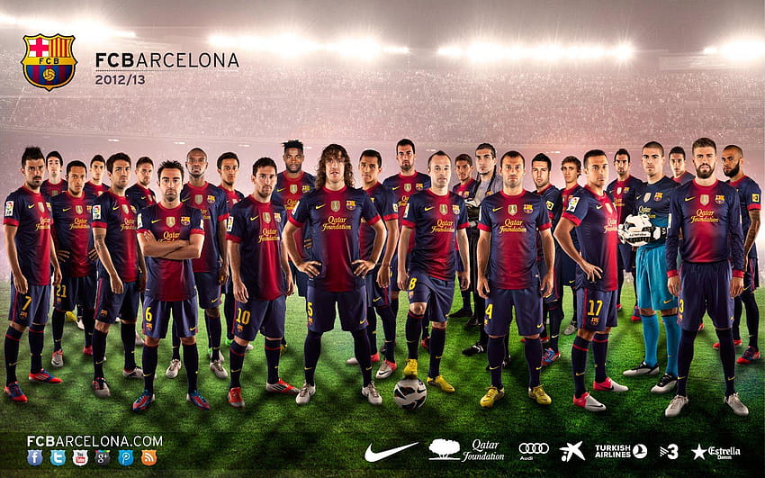 Kumpulan Foto Tim Barcelona Terbaru 2013, foto barcelona terbaru HD wallpaper