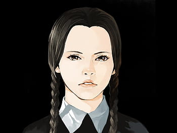 Wednesday Addams The Addams Family Morticia Addams Gomez Addams Uncle  Fester addams family television black Hair fictional Character png   PNGWing