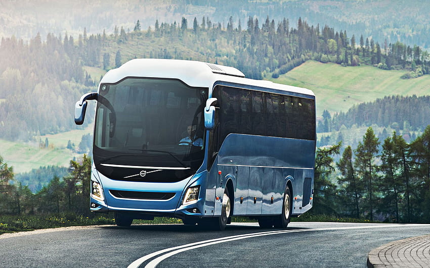 Volvo 9900, 2019, new bus, passenger bus, volvo bus HD wallpaper
