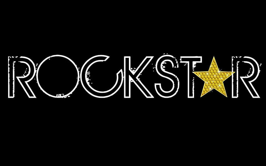 logo de juegos de rockstar negro