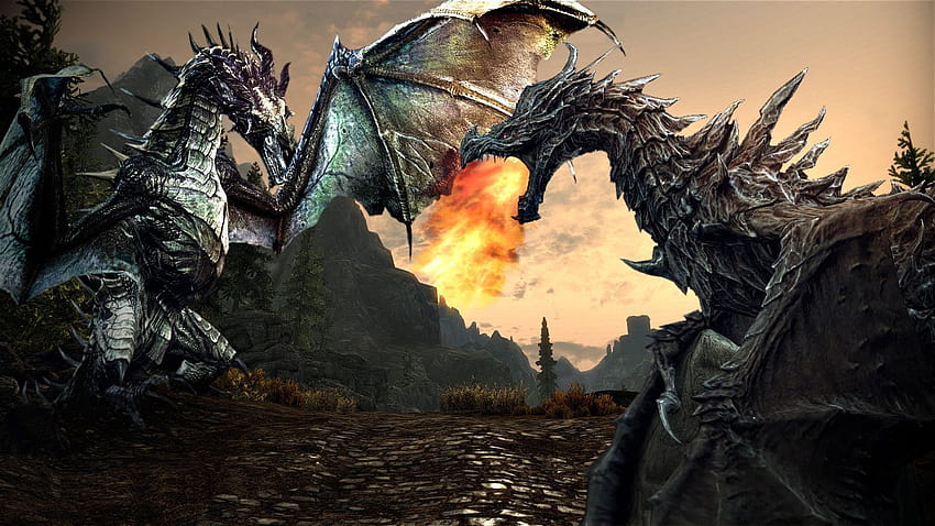 5 Alduin The World HD wallpaper | Pxfuel